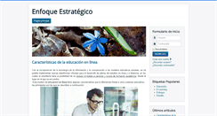 Desktop Screenshot of enfoque-estrategico.com