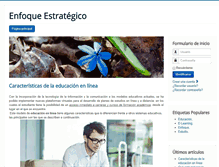 Tablet Screenshot of enfoque-estrategico.com